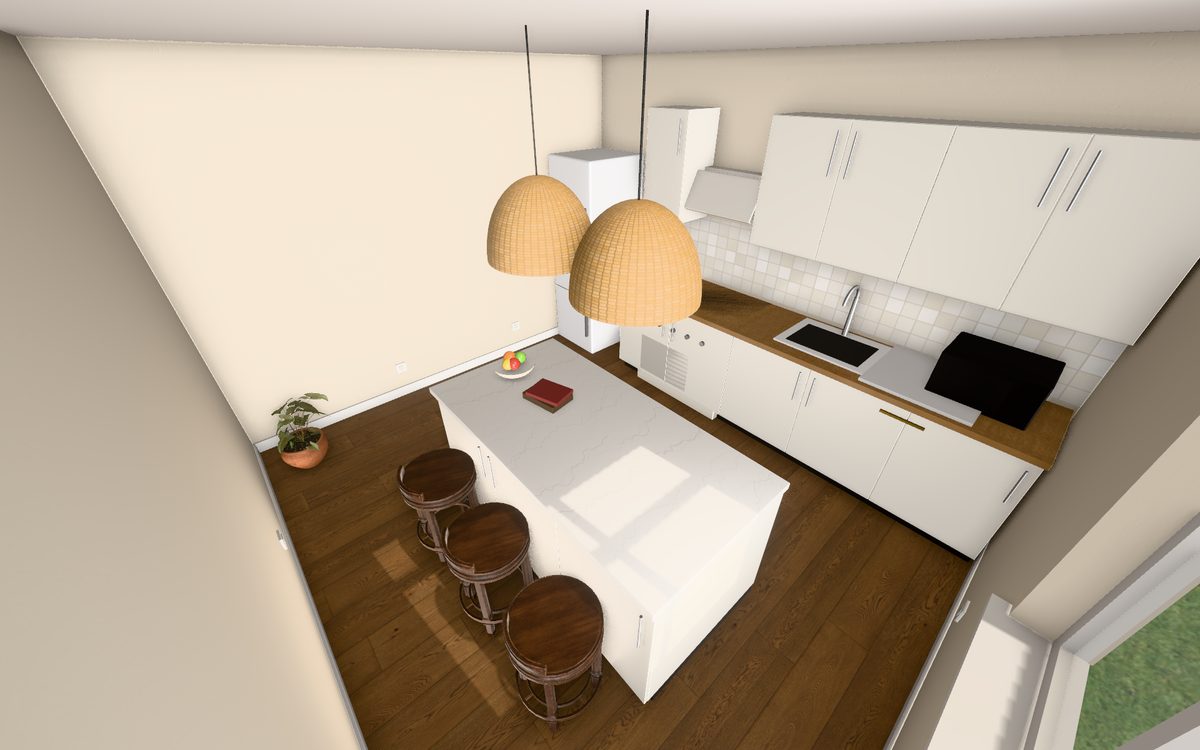 Cuisine campagne en 3D